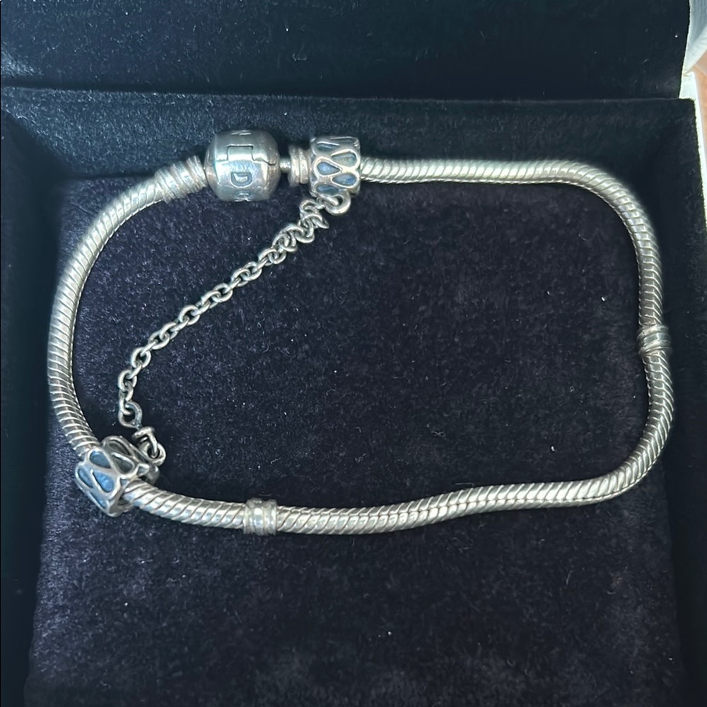 Pandora Bracelet with Security Chain